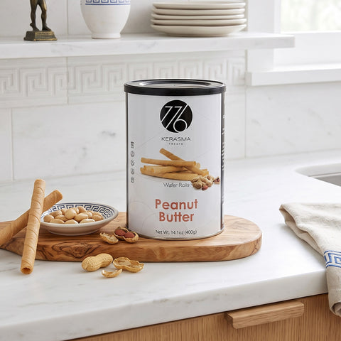 Peanut Butter Wafer Rolls